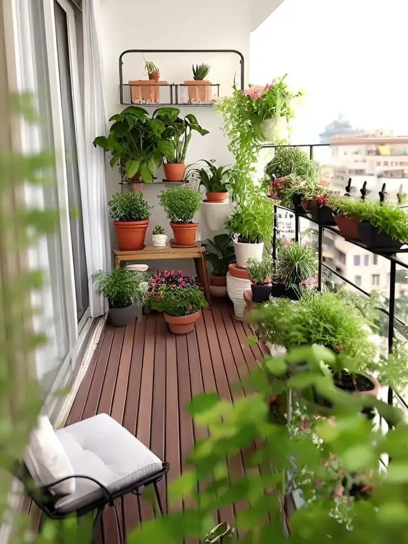 Planting with soil