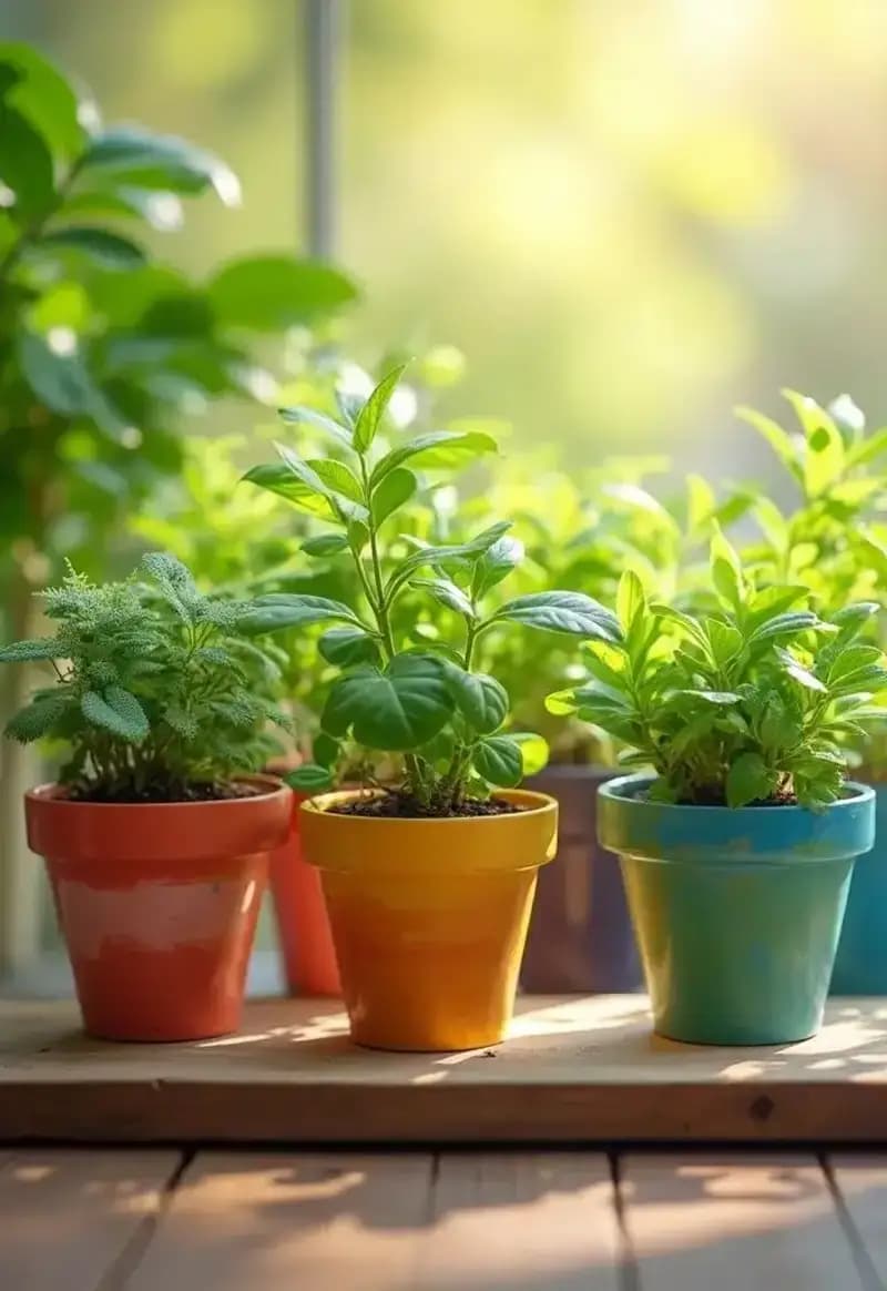 Planting with soil