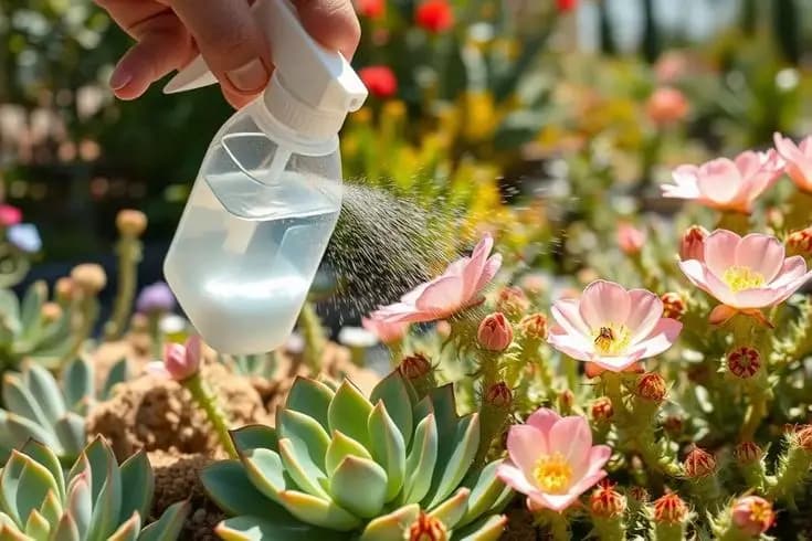 Planting with soil
