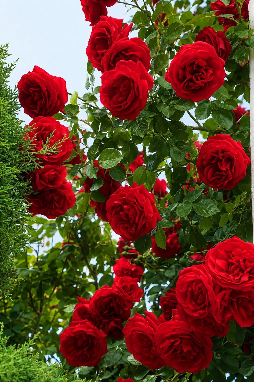 Close-up of colourful Rose flowers