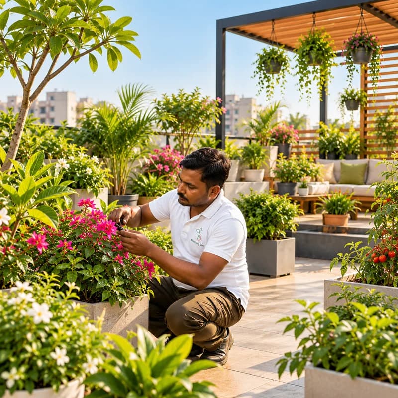Terrace Garden Design Ideas