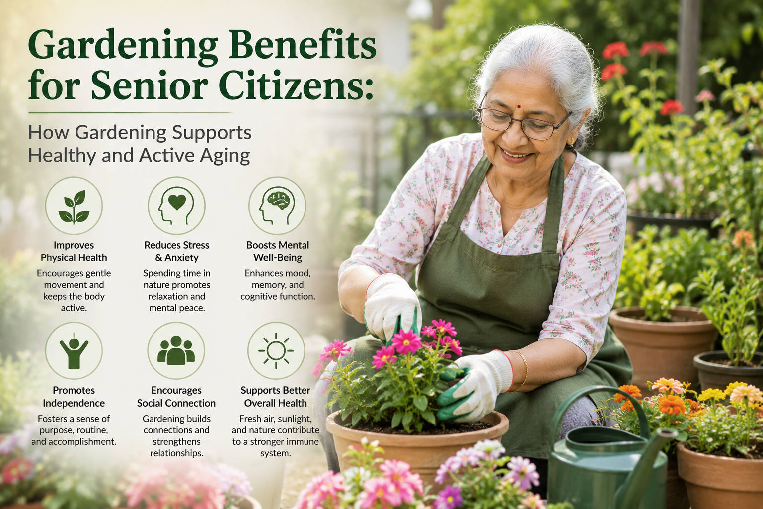 Gardening Benefits for Senior Citizens