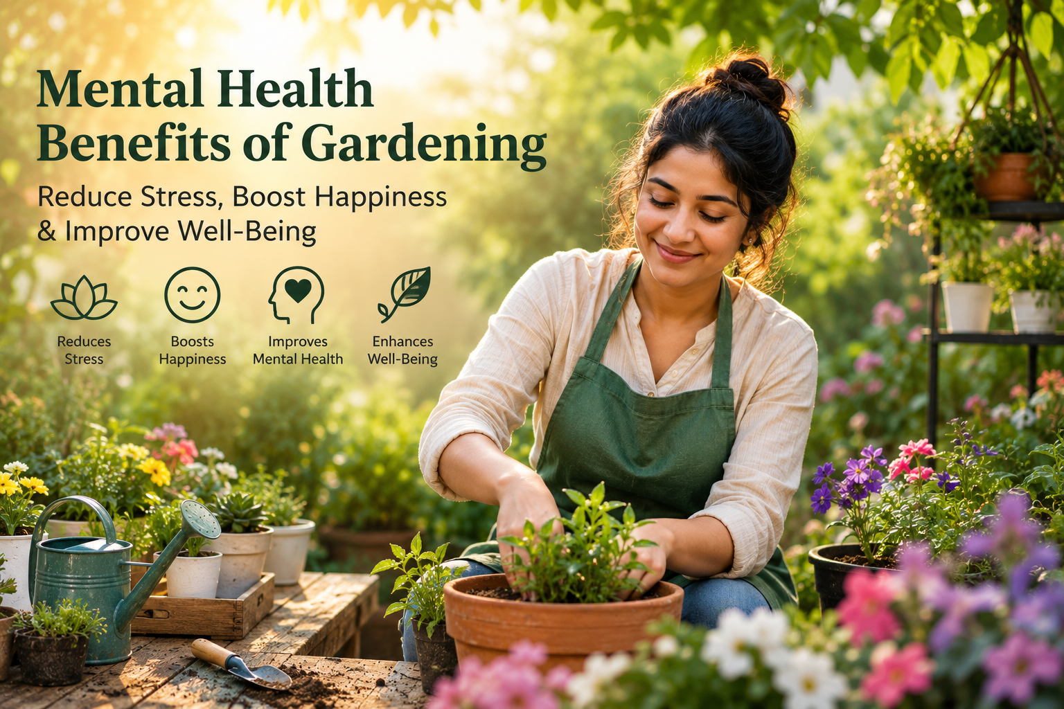 Mental Health Benefits of Gardening