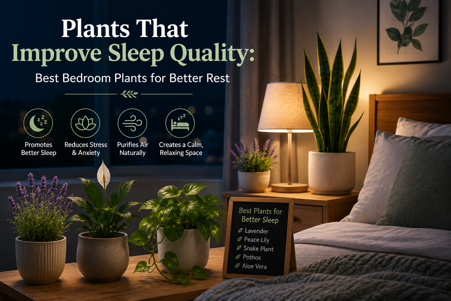 Plants That Improve Sleep Quality